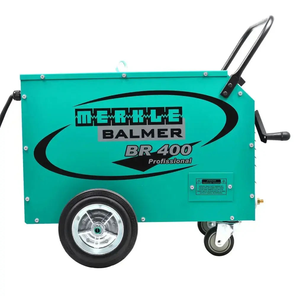 Retificador de solda br 400 400A profissional Balmer — fotografia 6