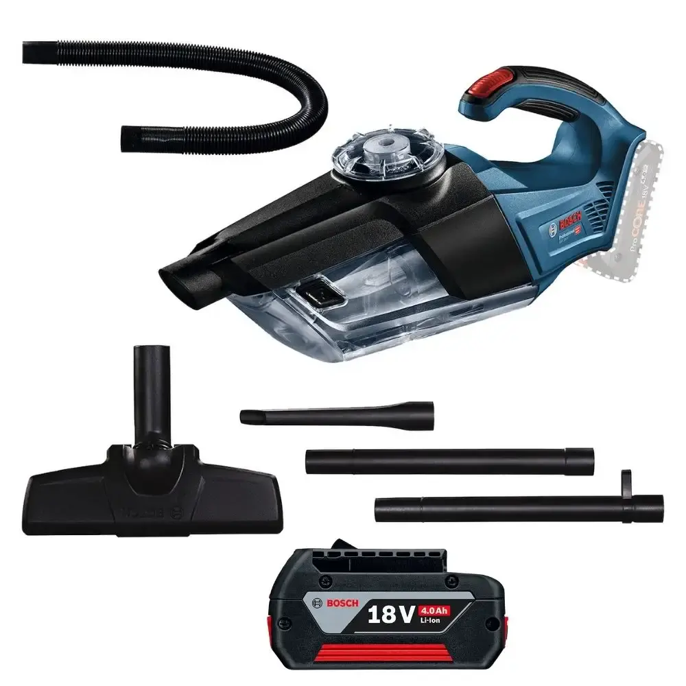 Aspirador de pó 18V 0,7L com bateria GAS 18V-1 Bosch