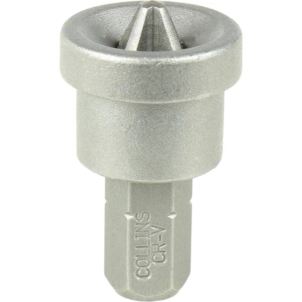 Bits PH2 para drywall com limitador 1” 25,40MM 2 pçs Collins — fotografia 2