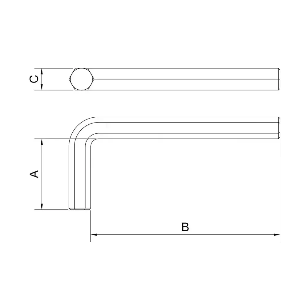 Chave hexagonal 12 mm Tramontina 44400012 — fotografia 6