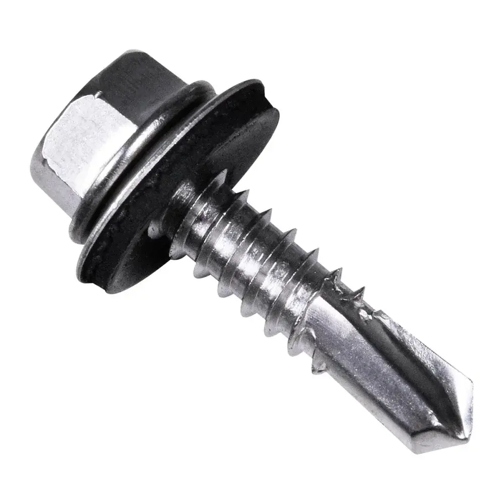 Parafuso ponta broca inox 6,3MMX1 300 peç Worker — fotografia 3
