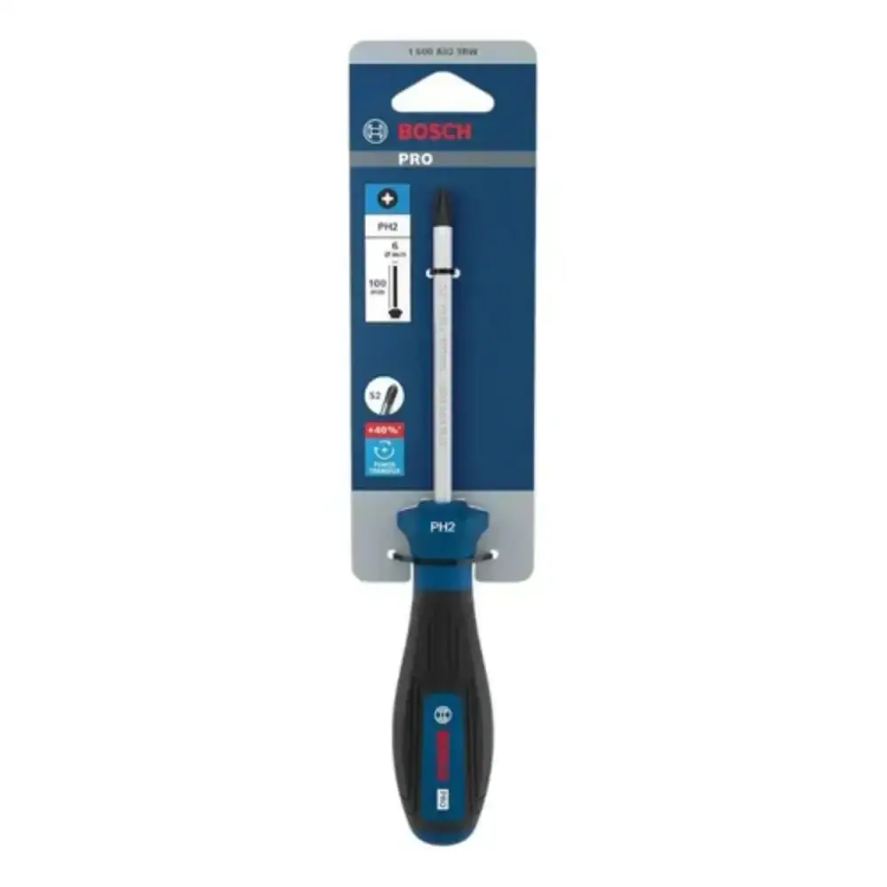 Chave Phillips Pro PH3 x 150 mm 1600A039RX000 BOSCH Bosch Ferramentas Manuais — fotografia 3