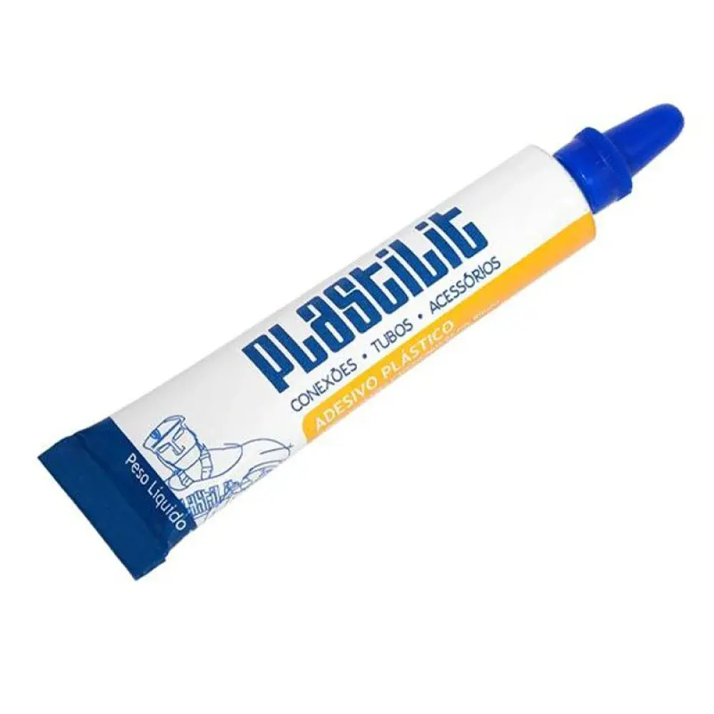 Adesivo pvc soldável bisnaga 17G da Plastilit