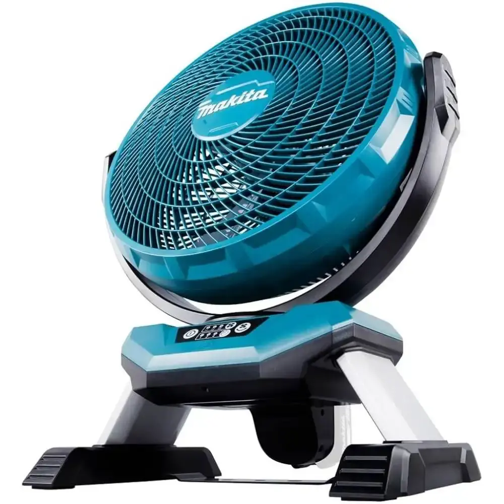 Ventilador de chão a bateria 6,0AH bivolt 330MM sem bateria e carregador Makita — fotografia 2