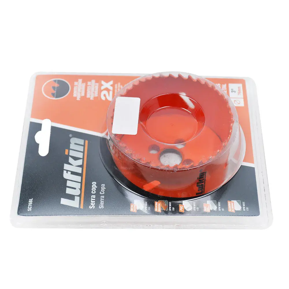 Serra copo 76MM 3” SC76BL Lufkin — fotografia 4