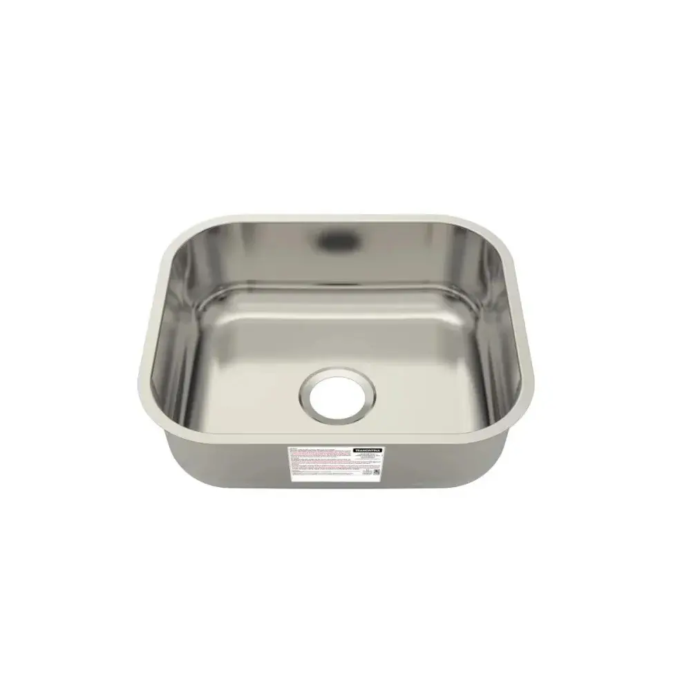 Cuba de embutir basic 40 bl standard em aço inox Tramontina — fotografia 3