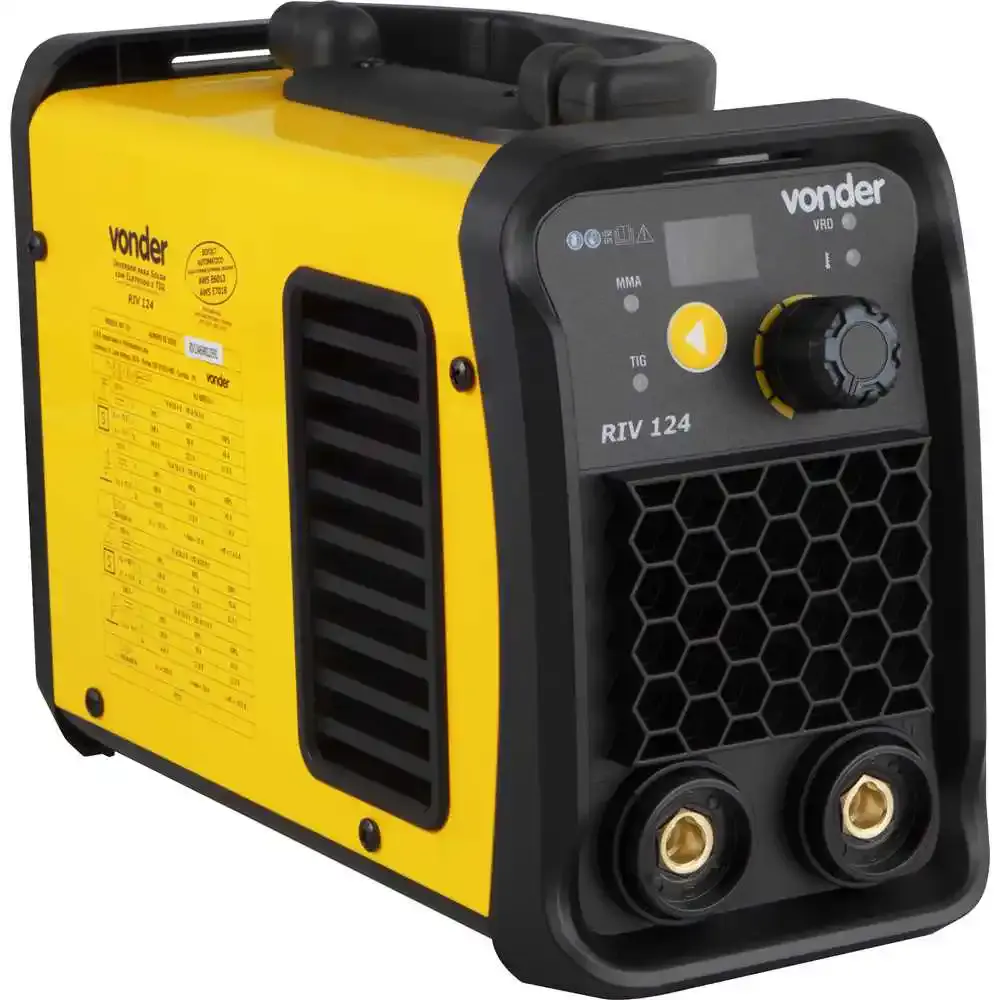 Inversor de solda com eletrodo TIG 120A monofásico RIV-124 Vonder — fotografia 6