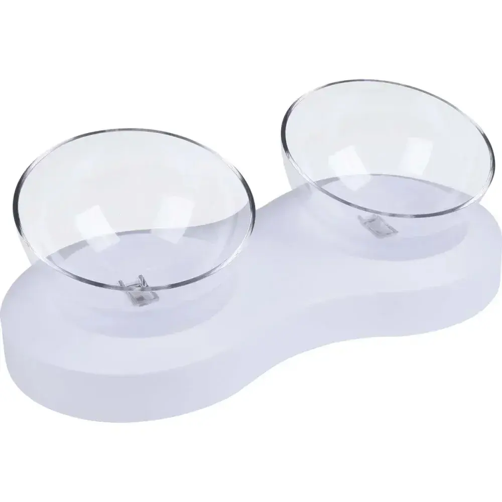 Comedouro e bebedouro para pets ergonômico 1L Kala — fotografia 7