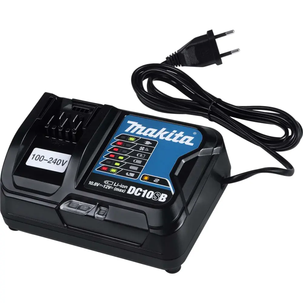 Kit furadeira e parafusadeira de impacto à bateria 12V biv Makita — fotografia 5