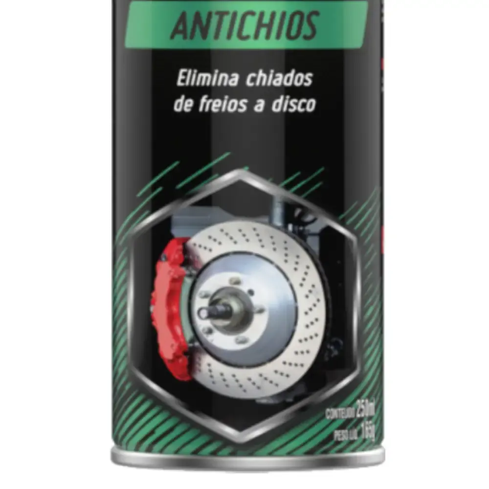 Spray antichios de freios 250ML 5 unidades MP80 mundial prime — fotografia 4