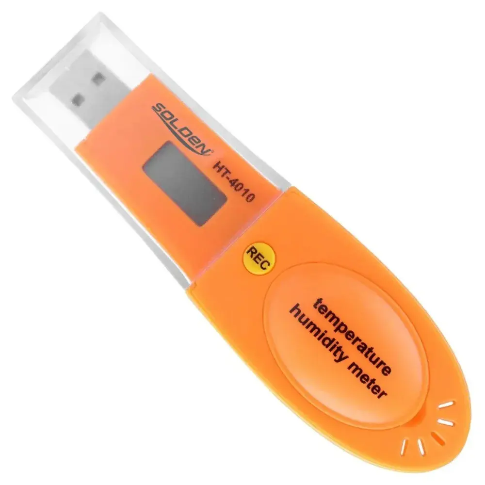 Termohigrômetro digital datalogger usb HT-4010 Solden — fotografia de referência