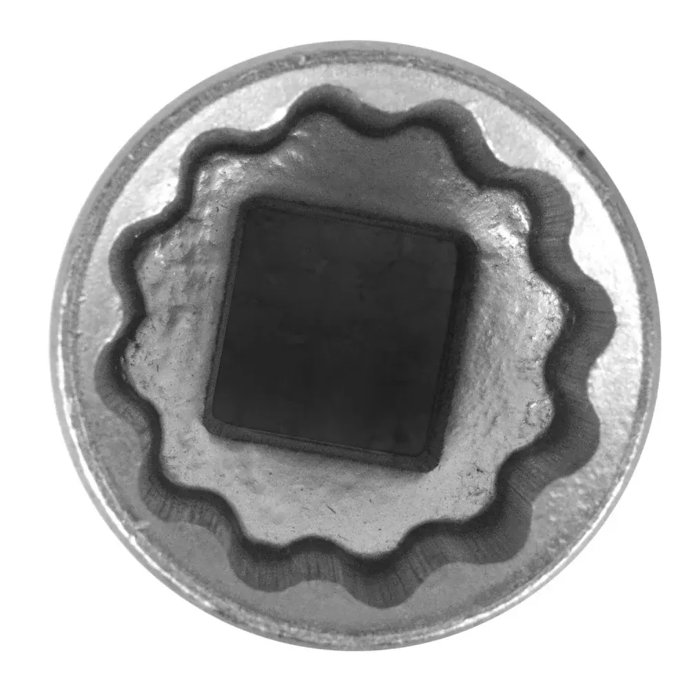 Soquete estriado 21MM encaixe 1/2 Gedore — fotografia 5
