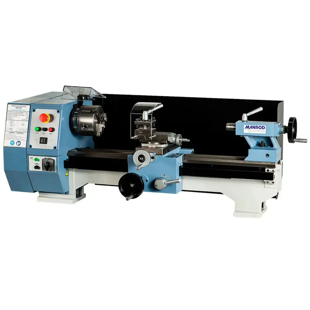 Torno mecânico de bancada profissional 550 MM MR-330 220V Manrod — fotografia de referência