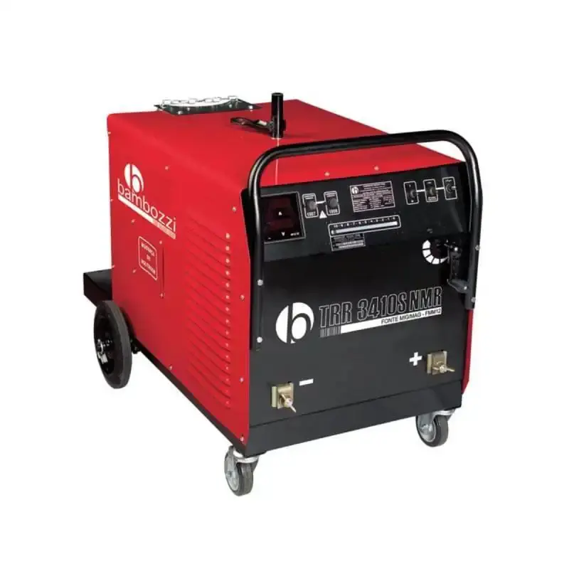 Máquina de solda MIG MAG 400A TRR 3410 s NMR com cabeçote externo SAG DI 50 ED 4X4 Bambozzi — fotografia 2