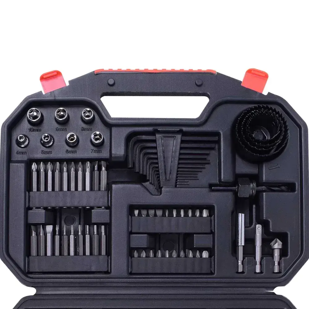 Kit para parafusar e furar A7187-XJ 100 peças black&decker — fotografia 10