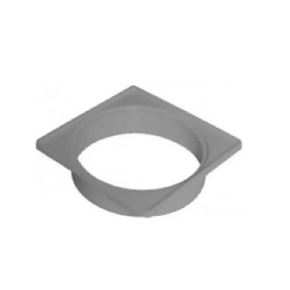 Porta grelha ralo quadrada cinza 100MM Amanco — fotografia de referência
