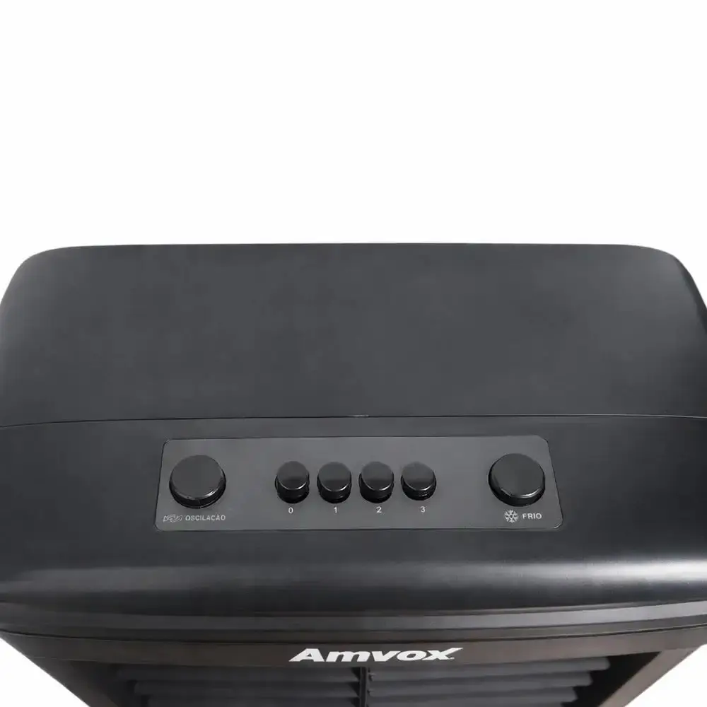 Climatizador de ar 3 velocidades 90 litros 190/230W ACL preto Amvox 110 V — fotografia 9