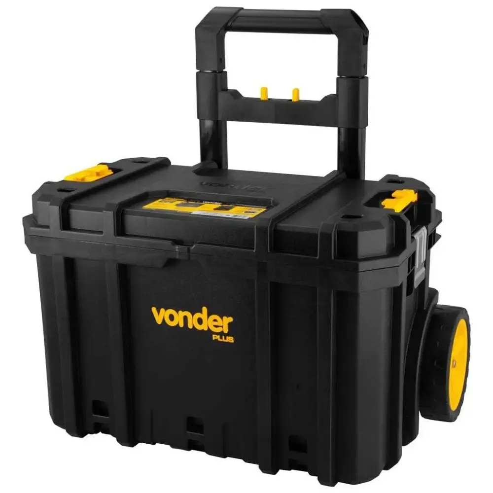 Caixa plástica para ferramentas com rodas CRV-700 Vonder — fotografia 3