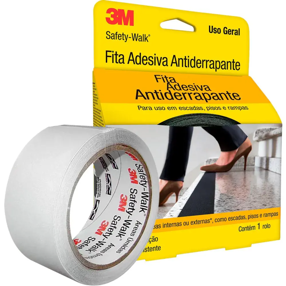 Fita antiderrapante safety walk transparente 50MMX5M 3M — fotografia de referência