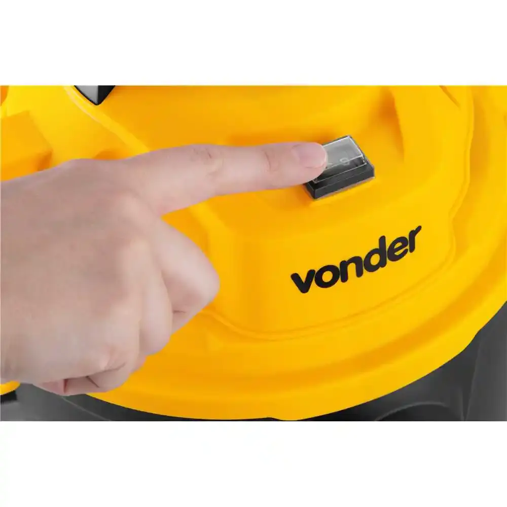 Aspirador de pó e líquidos 1000W 10 litros APV-1010 Vonder 220 V — fotografia 4
