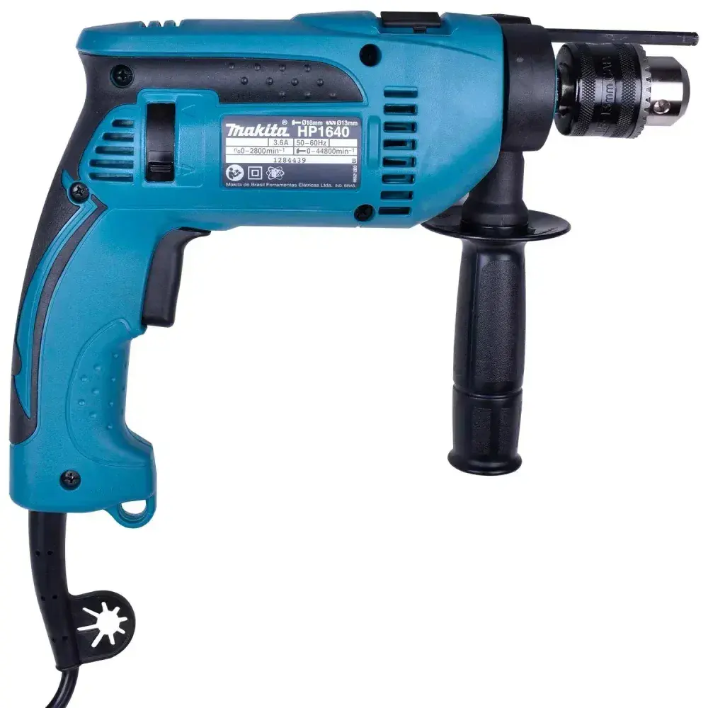 Furadeira de impacto 760W HP1640 220V Makita — fotografia 3