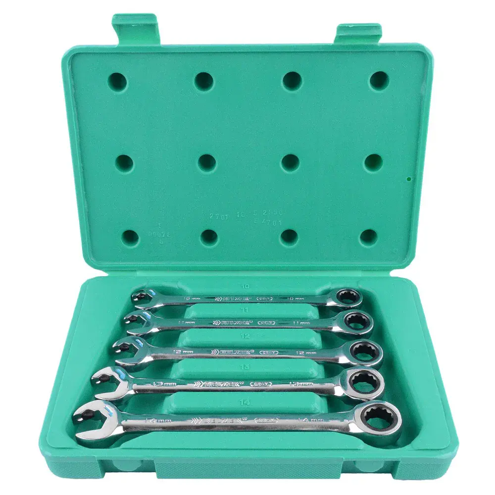 Jogo de chave speedy combinada catraca 10 a 14MM Belzer — fotografia de referência