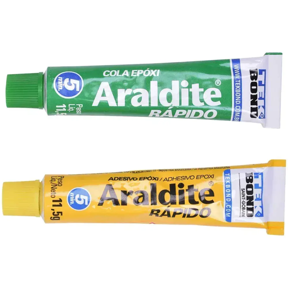 Adesivo epóxi Araldite rápido 23G tekbond — fotografia 5