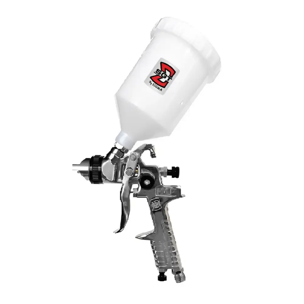 Pistola de pintura 1,4MM hvlp de gravidade 600ML SGT-3011A Sigma — fotografia de referência