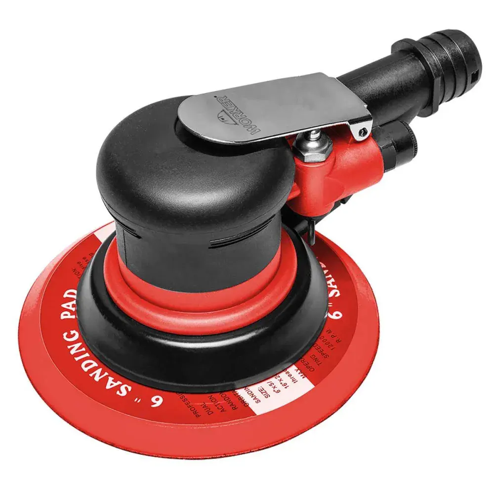 Lixadeira pneumática roto orbital 6 6PCM 10000RPM Worker — fotografia de referência