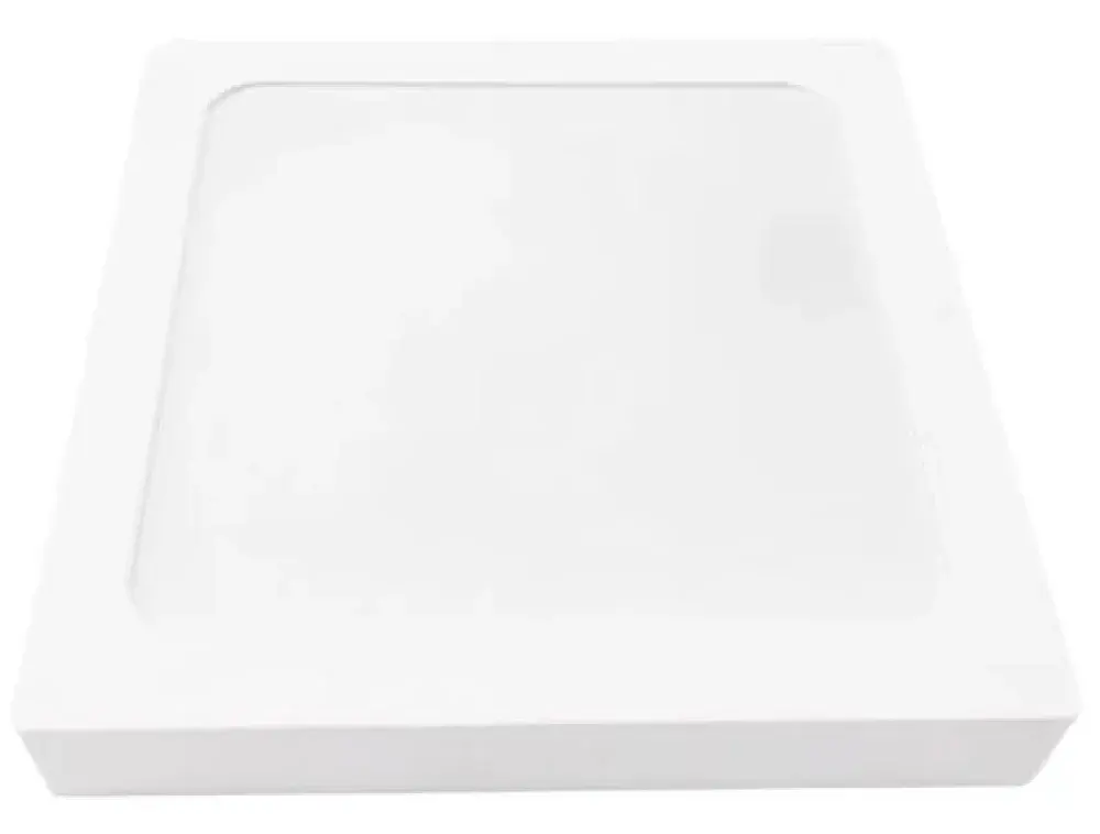 Painel led quadrado sobrepor bivolt 18W 6500K Ourolux — fotografia 2