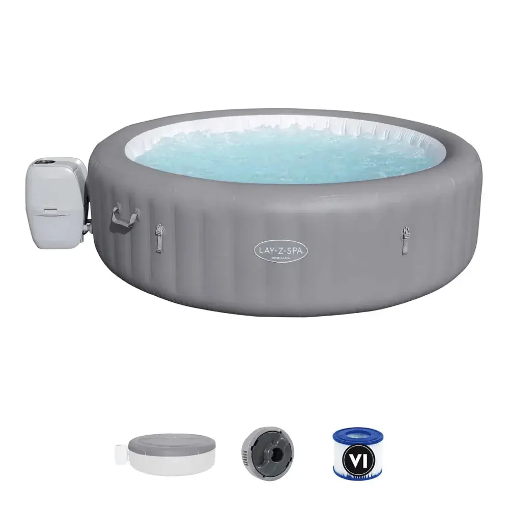 Piscina modelo spa inflável grenada airjet 220V Bestway — fotografia 3