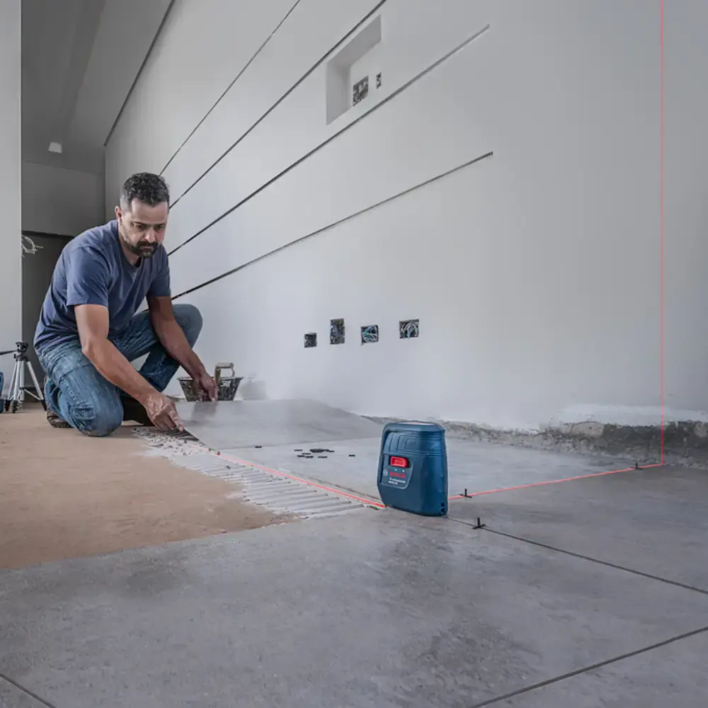 Nível à laser 3 linhas 15 metros nivelox GLL 3X Bosch — fotografia 7