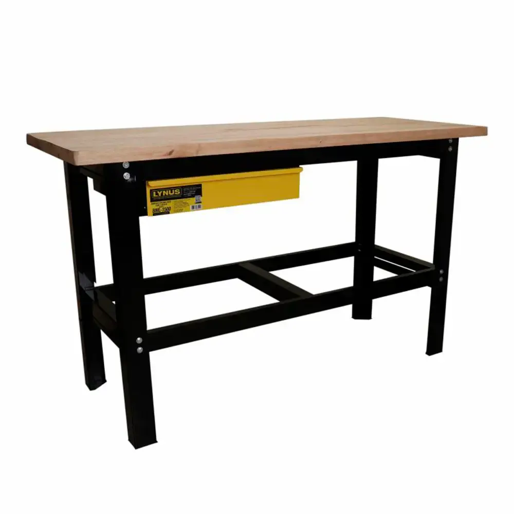 Bancada com 1 Gaveta 150 x 60 x 90cm Desmontável para Oficina Bml-1500 00000229.0 LYNUS — fotografia de referência