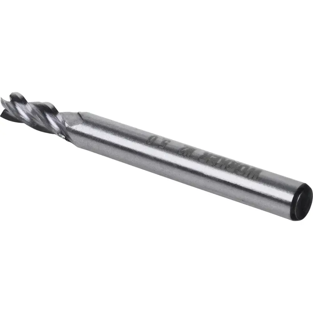 Fresa de topo reto aço rápido 5MM haste 6MM Worker — fotografia 10
