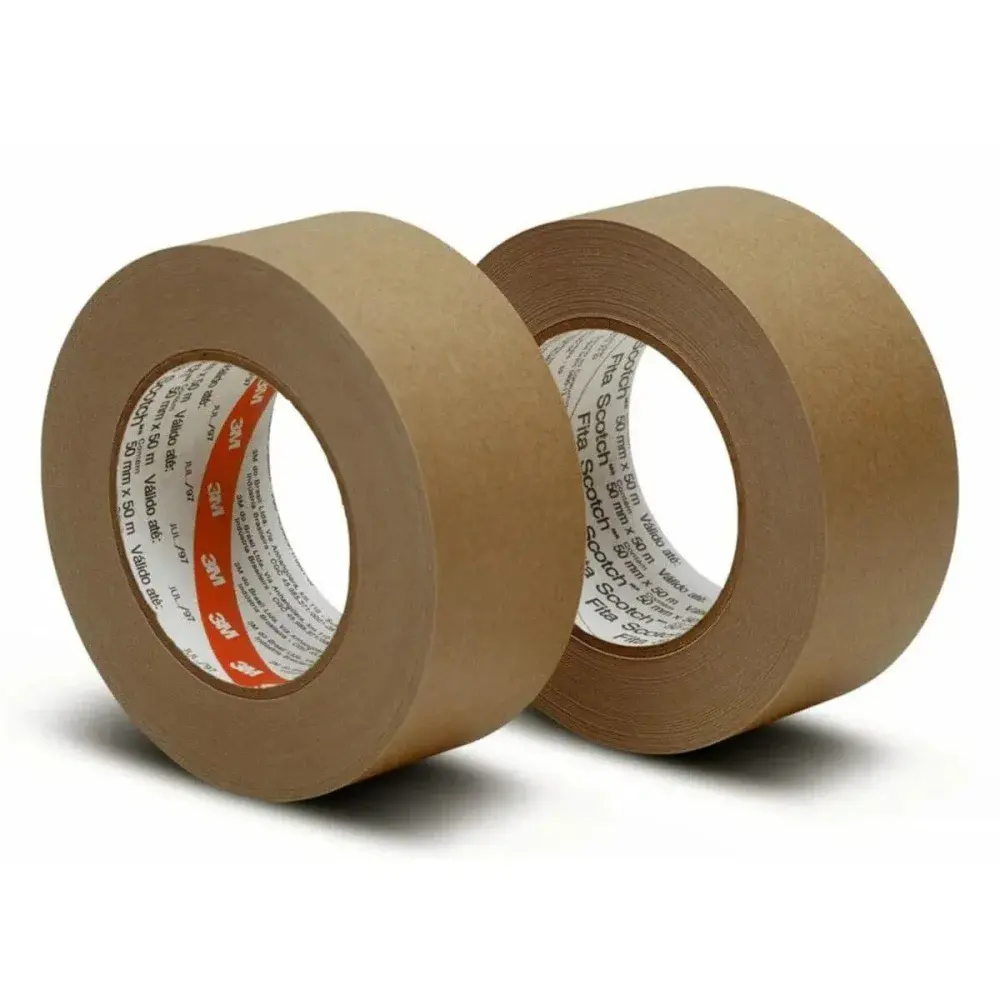 Fita adesiva de papel kraft 48MMX50M marrom 3M