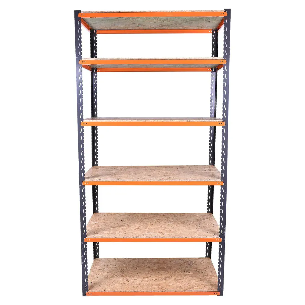 Estante monta carga em aço com 6 prateleiras 1950X600MM 480KG Presto