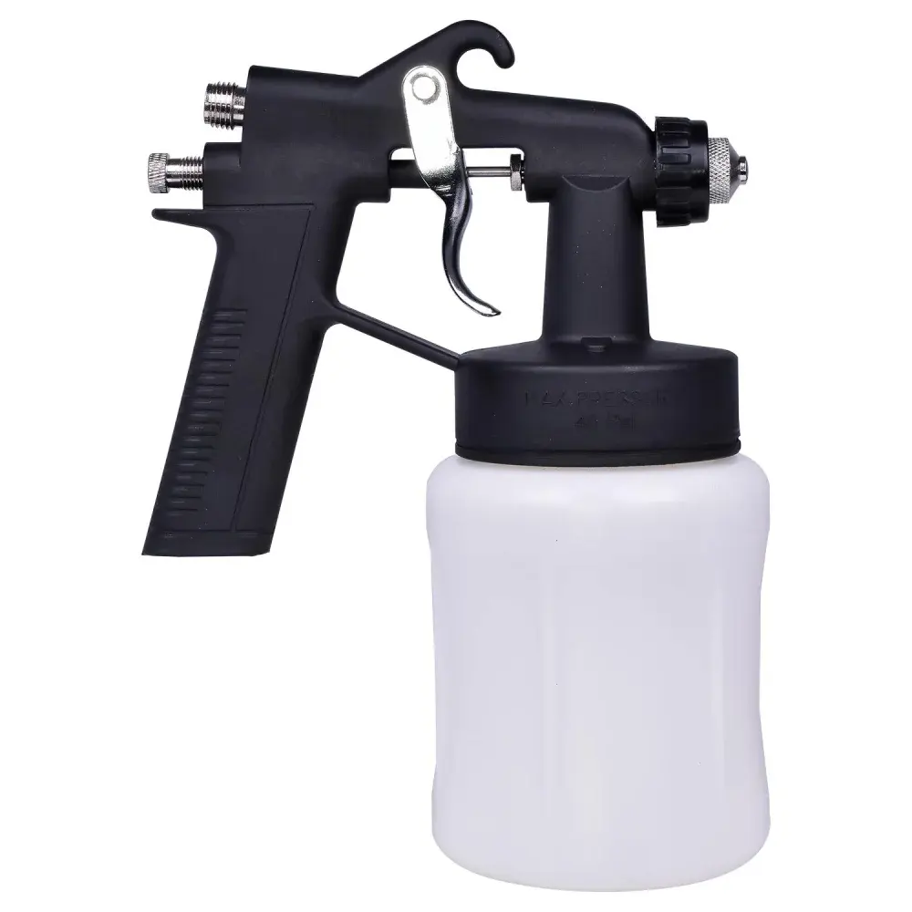 Pistola de pintura de ar direto 1,5MM 40PSI 700ML Worker — fotografia 3