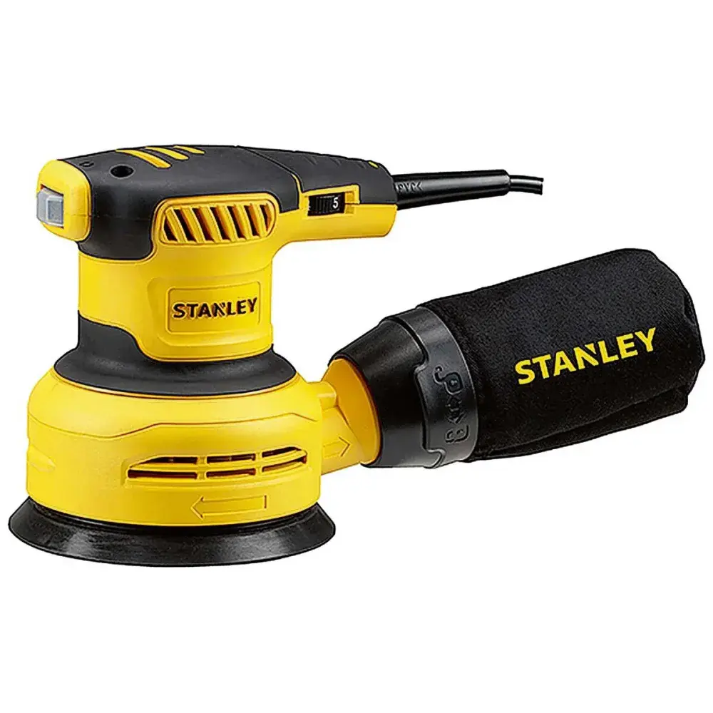 Lixadeira roto orbital 5” 300W 12.000OPM 127V Stanley — fotografia 4
