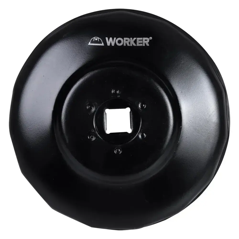 Kit de saca filtro de óleo 3/8” tipo copo 4 peç Worker — fotografia 10
