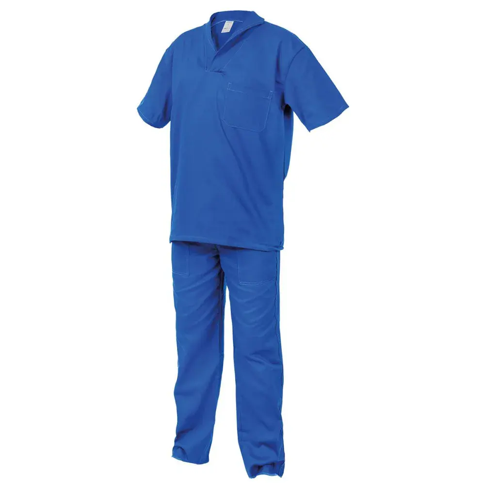 Conjunto industrial azul tamanho m Worker — fotografia de referência