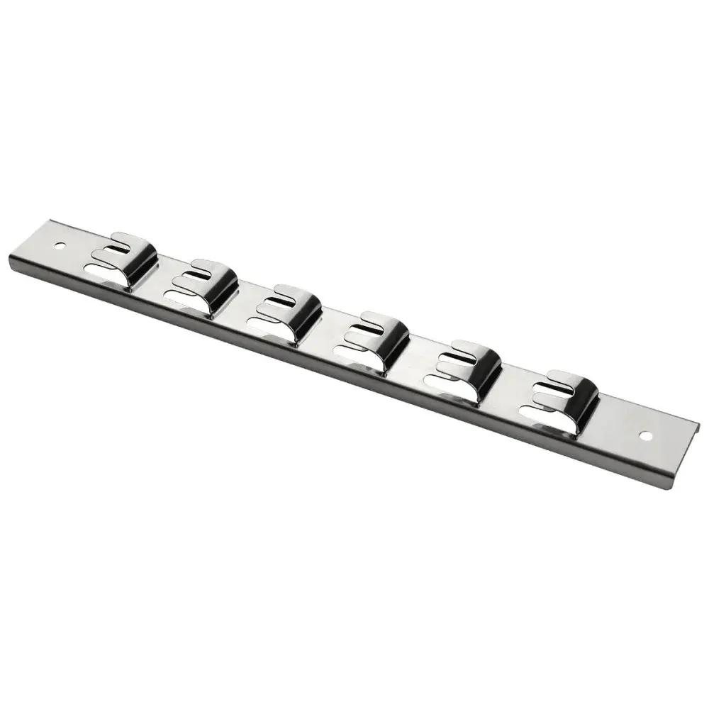 Suporte para fundo de churrasqueira em inox 40CM Kala — fotografia de referência