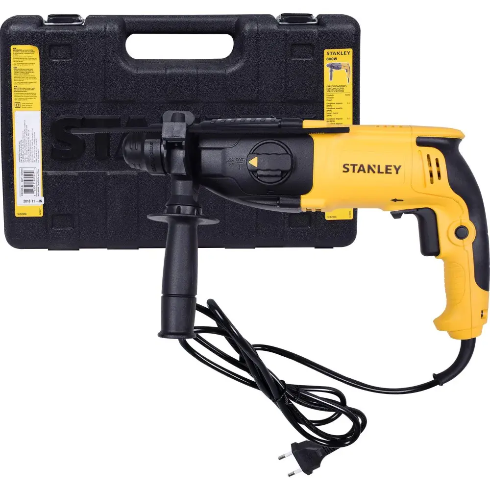 Martelete perfurador sds plus 26MM 800W 220V Stanley