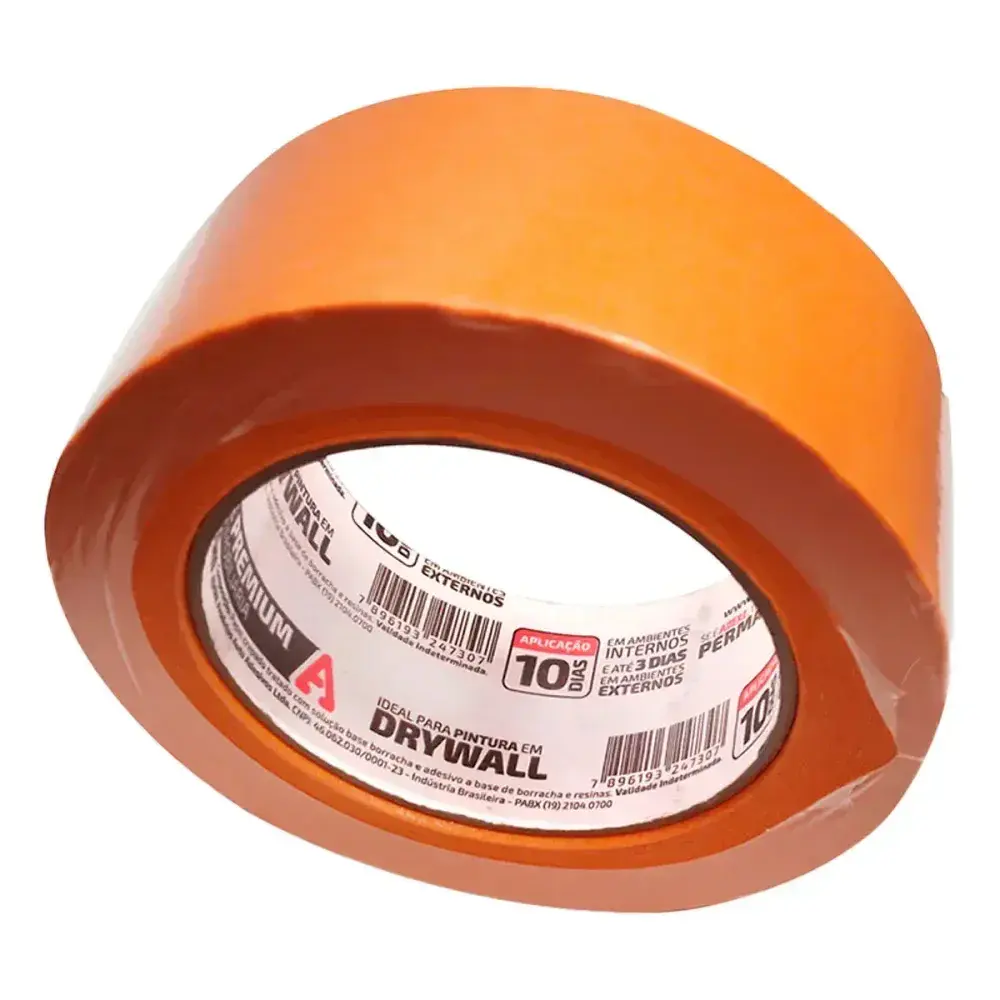 Fita crepe A128 laranja 45MMX50M Adere — fotografia 4