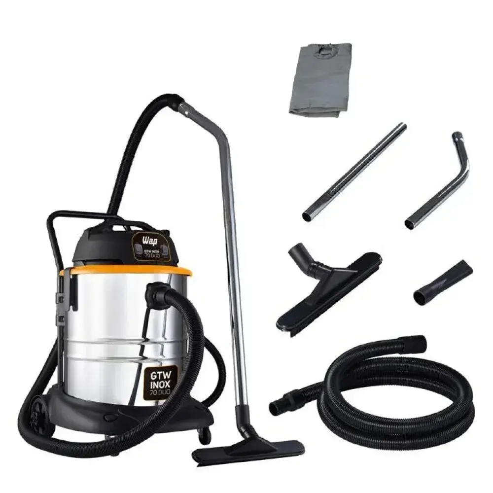 Aspirador de pó e água 2000W 127V gtw inox 70 duo Wap
