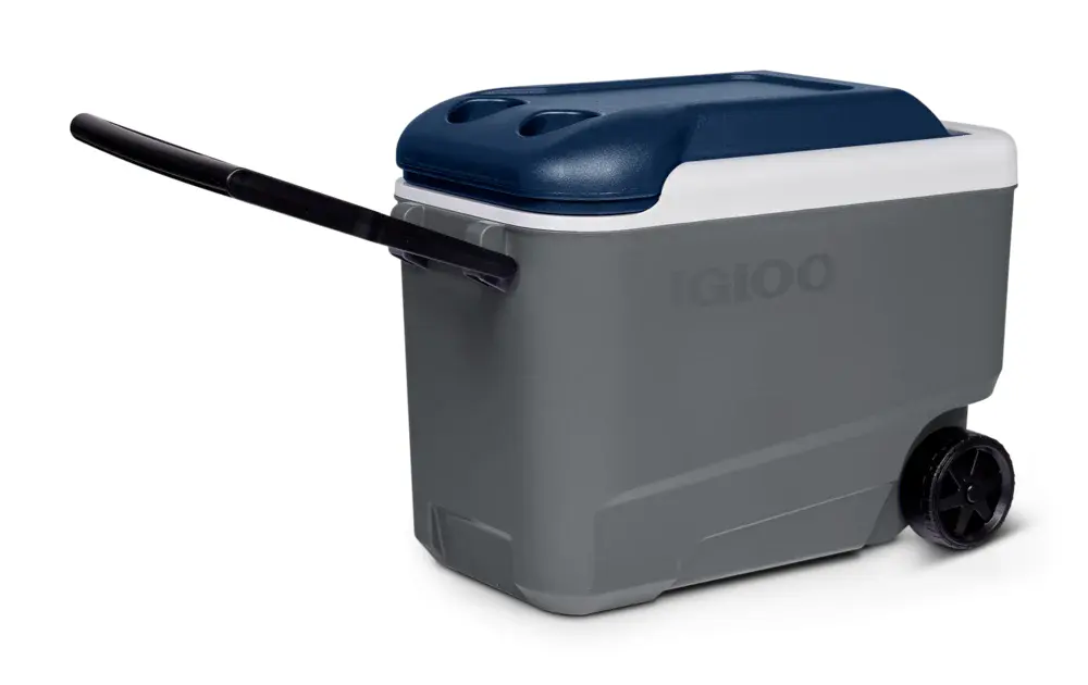 Caixa térmica maxcold 38L com rodas Igloo — fotografia 7