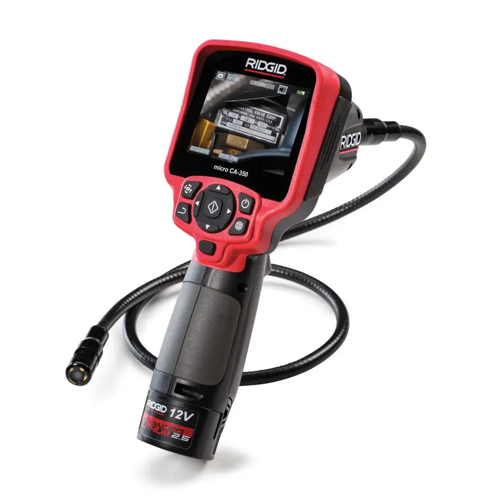 Câmera de inspeção lcd 17MM x 1M micro CA-350 Ridgid — fotografia 6