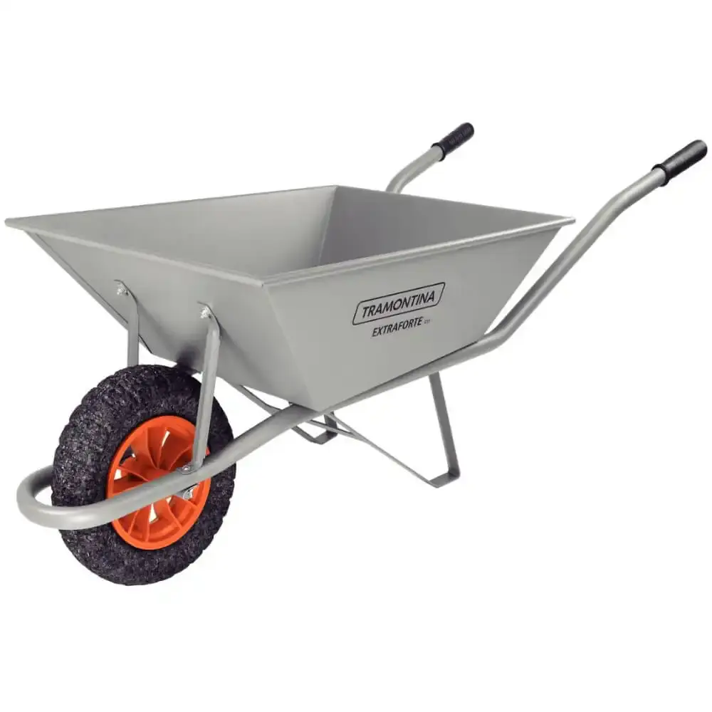 Carriola extra forte 65L chapa 20 pneu maciço 77714/235 Tramontina — fotografia de referência