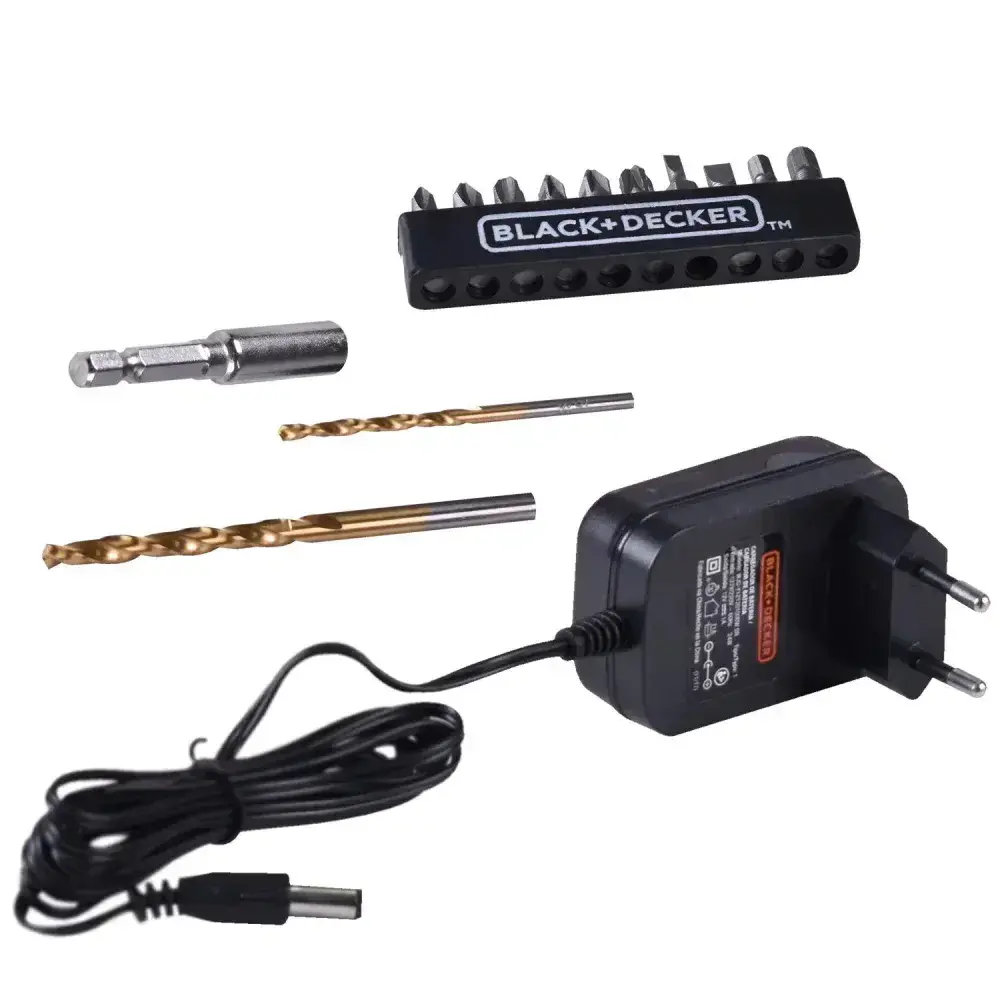 Parafusadeira furadeira à bateria 3/8 12V biv blackdecker Black & Decker — fotografia 9