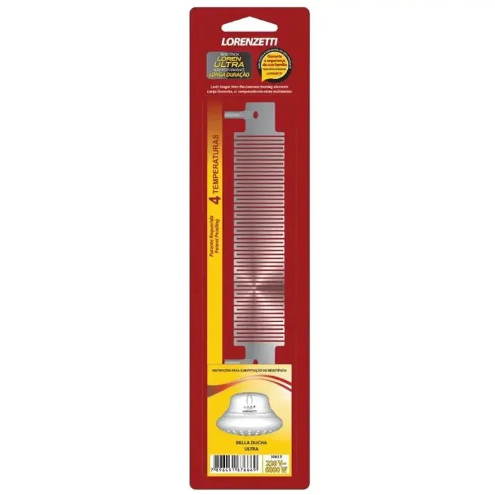 Resistência ultra 6800W 220V lorenzetti duchas — fotografia 4