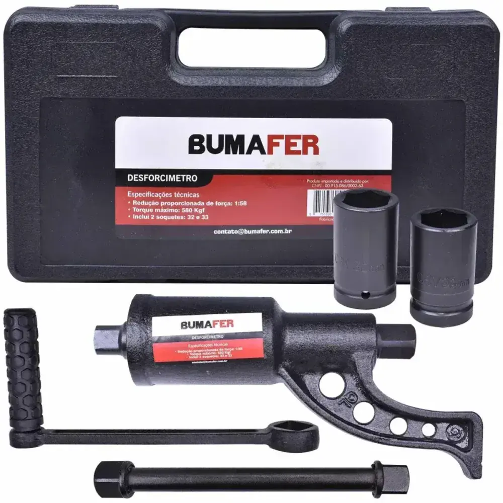 Desforcímetro multiplicador de torque DT-B01 580KGF Bumafer